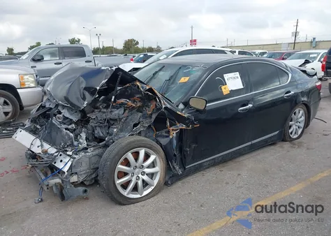 2009 Lexus Ls 460 from USA, damaged, VIN JTHCL46F095001610